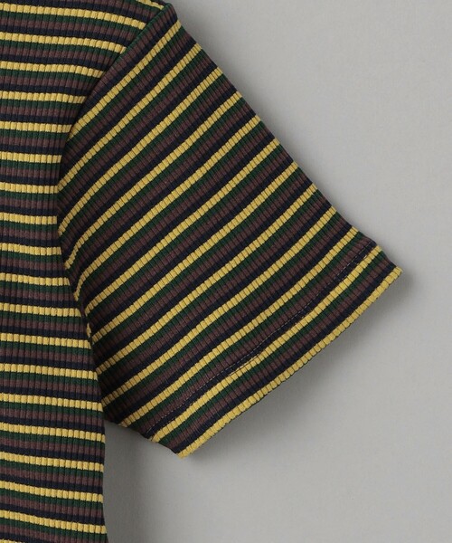 BEAUTY&YOUTH UNITED ARROWS（ビューティーアンドユースユナイテッドアローズ）の「マルチボーダー コンパクト Tシャツ（Tシャツ/カットソー・レディース・オレンジ/ネイビー/ライトブルー・FREE）」の16枚目の写真