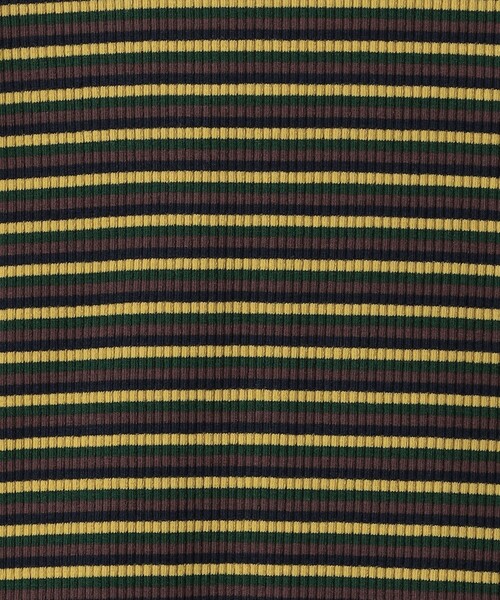 BEAUTY&YOUTH UNITED ARROWS（ビューティーアンドユースユナイテッドアローズ）の「マルチボーダー コンパクト Tシャツ（Tシャツ/カットソー・レディース・オレンジ/ネイビー/ライトブルー・FREE）」の17枚目の写真