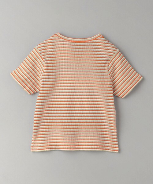 BEAUTY&YOUTH UNITED ARROWS（ビューティーアンドユースユナイテッドアローズ）の「マルチボーダー コンパクト Tシャツ（Tシャツ/カットソー・レディース・オレンジ/ネイビー/ライトブルー・FREE）」の19枚目の写真