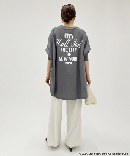 plage（プラージュ）の「NYC ニュアンスロンT（Tシャツ/カットソー・レディース・グレー・FREE）」の21枚目の写真