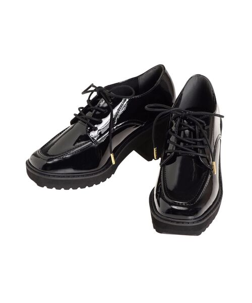 MERCURYDUO(マーキュリーデュオ)の「レースアップソールローファー(ローファー・レディース・ブラウン/ブラック・36/38)」の20枚目の写真