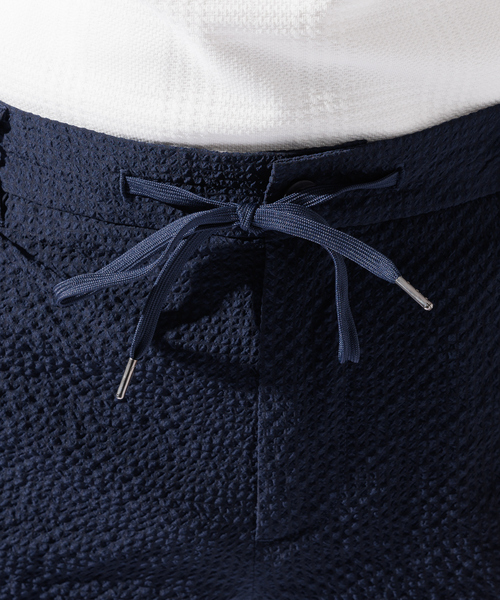 ABAHOUSE GRAY（アバハウスグレイ）の「【QuickDry / セットアップ対応】オニサッカー イージースラックス（スラックス・メンズ・ネイビー/ブラック/カーキ・50/48/46/44）」の18枚目の写真