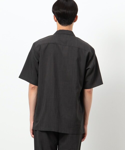 COMME CA ISM（コムサイズム）の「ファンクショナル リネンライク オープンカラーシャツ（シャツ/ブラウス・メンズ・ベージュ/モカ/カーキ/ブラック・M/L/XL）」の18枚目の写真