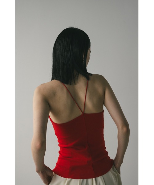 STYLEMIXER（スタイルミキサー）の「カップ付きアメスリキャミ（キャミソール・レディース・ホワイト/レッド/ブラック・SMALL/MEDIUM）」の22枚目の写真