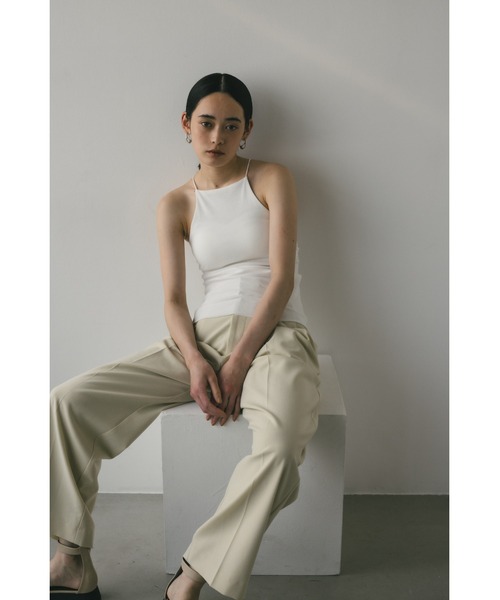 STYLEMIXER（スタイルミキサー）の「カップ付きアメスリキャミ（キャミソール・レディース・ホワイト/レッド/ブラック・SMALL/MEDIUM）」の7枚目の写真