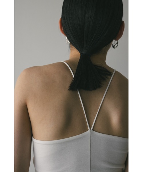 STYLEMIXER（スタイルミキサー）の「カップ付きアメスリキャミ（キャミソール・レディース・ホワイト/レッド/ブラック・SMALL/MEDIUM）」の10枚目の写真