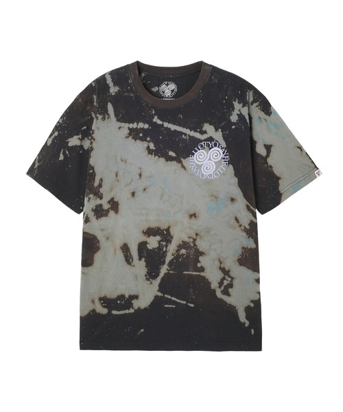 SAYHELLO（セイハロー）の「SAY HELLO D.Y.E SLAP LOGO S/S TEE 24SS-06（Tシャツ/カットソー・メンズ・ブラウン/ブラック・MEDIUM/LARGE）」の2枚目の写真