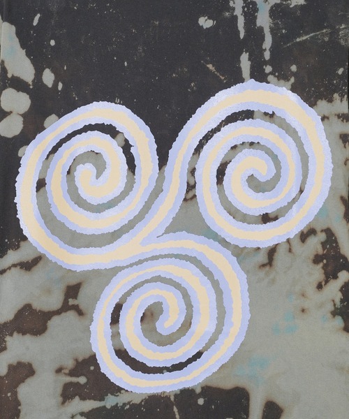 SAYHELLO（セイハロー）の「SAY HELLO D.Y.E SLAP LOGO S/S TEE 24SS-06（Tシャツ/カットソー・メンズ・ブラウン/ブラック・MEDIUM/LARGE）」の7枚目の写真