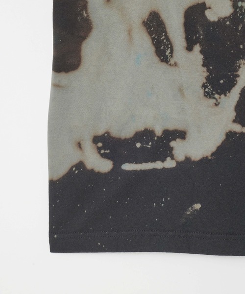 SAYHELLO（セイハロー）の「SAY HELLO D.Y.E SLAP LOGO S/S TEE 24SS-06（Tシャツ/カットソー・メンズ・ブラウン/ブラック・MEDIUM/LARGE）」の8枚目の写真