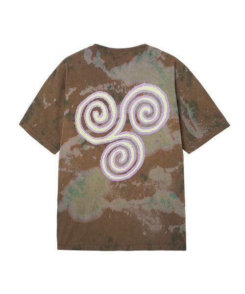 SAYHELLO（セイハロー）の「SAY HELLO D.Y.E SLAP LOGO S/S TEE 24SS-06（Tシャツ/カットソー・メンズ・ブラウン/ブラック・MEDIUM/LARGE）」の3枚目の写真