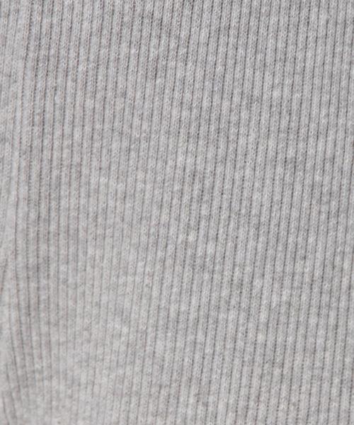 Another Edition（アナザーエディション）の「　リブタチキリワイドパンツ/AEBC　COﾘﾌﾞﾀﾁｷﾘWIDE　PT◆（その他パンツ・レディース・ライトグレー/オレンジ・フリー）」の10枚目の写真