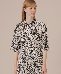 MACKINTOSH LONDON | 【エクラ掲載】シルエットフラワーブラウス(シャツ/ブラウス)