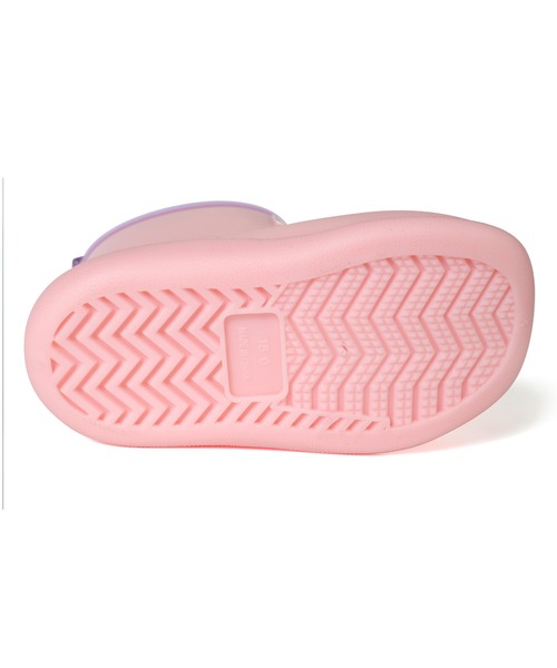 AmiAmi（アミアミ）の「HI MY ZOO ハイマイズー 反射板付きレインシューズ/長靴 防水（レインシューズ・キッズ・ピンク/サックスブルー・15cm/14cm/18cm/17cm/16cm）」の10枚目の写真