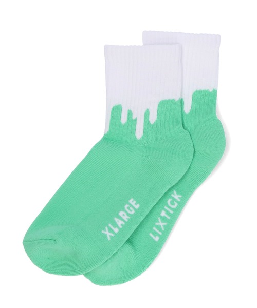 LIXTICK（リックスティック）の「XLARGE×LIXTICK DRIP SOCKS 3PACK B（ソックス/靴下・メンズ・マルチ・ONE SIZE）」の7枚目の写真