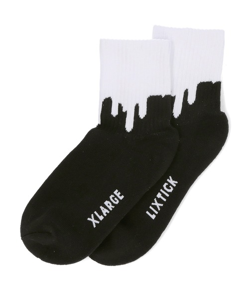 LIXTICK（リックスティック）の「XLARGE×LIXTICK DRIP SOCKS 3PACK B（ソックス/靴下・メンズ・マルチ・ONE SIZE）」の9枚目の写真