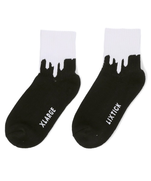 LIXTICK（リックスティック）の「XLARGE×LIXTICK DRIP SOCKS 3PACK B（ソックス/靴下・メンズ・マルチ・ONE SIZE）」の10枚目の写真