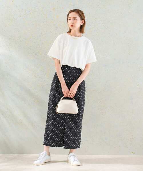 URBAN RESEARCH ROSSO WOMEN(アーバンリサーチ ロッソ)の「汗染み防止スーピマコットンTシャツ(Tシャツ/カットソー・レディース・オフホワイト/ライトベージュ/ライトグレー/ネイビー・FREE)」の7枚目の写真