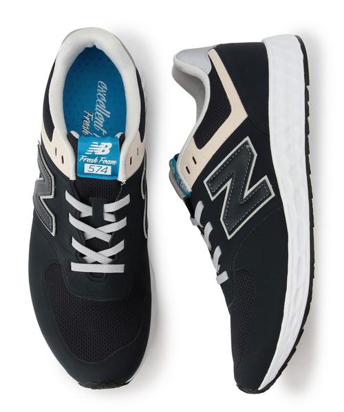 NEW BALANCE(ニューバランス)の「new balance(ニューバランス) MFL574 NAVY(スニーカー・メンズ・ネイビー・27cm/28cm/25.5cm/29cm/26cm/27.5cm/26.5cm/25cm)」の1枚目の写真