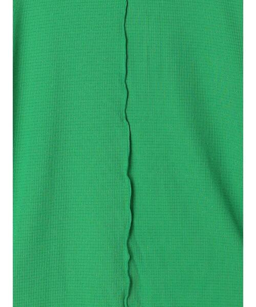 ehka sopo（エヘカソポ）の「ラメボーダーカットソー（Tシャツ/カットソー・レディース・オフホワイト/ブラック/グリーン/オレンジ・F）」の13枚目の写真