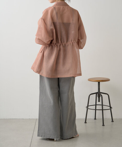 Omekashi（オメカシ）の「ドロストワイドデニム（デニムパンツ