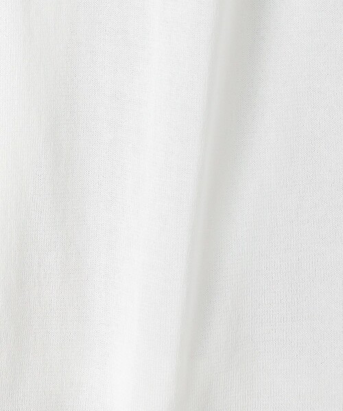 UNITED ARROWS（ユナイテッドアローズ）の「ミニハイネック フレンチスリーブ ニット（ニット/セーター・レディース・ブラック/その他1/ホワイト/レッド・FREE）」の22枚目の写真