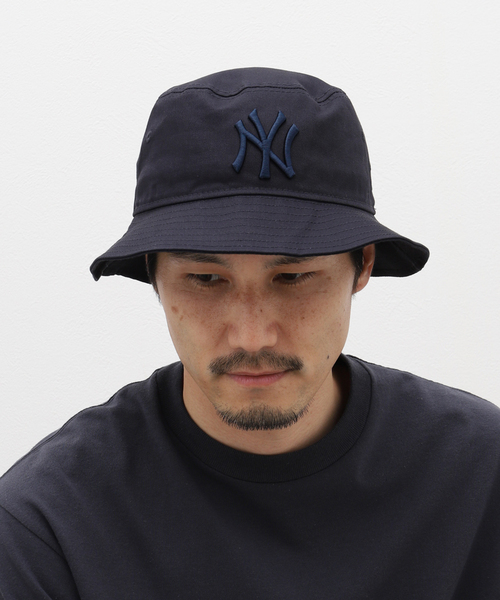 NEW ERA（ニューエラ）の「NEW ERA / ニューエラ BUCKET01 NEYYAN TONAL（ハット・メンズ・ネイビー/ベージュ・FREE）」の14枚目の写真