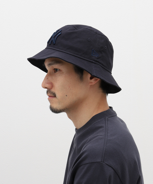 NEW ERA（ニューエラ）の「NEW ERA / ニューエラ BUCKET01 NEYYAN TONAL（ハット・メンズ・ネイビー/ベージュ・FREE）」の13枚目の写真
