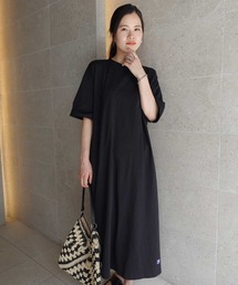 CORNERS | USAコットンビッグシルエットTシャツワンピース(ワンピース)