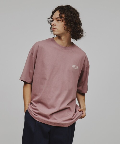 tk.TAKEO KIKUCHI（ティーケータケオキクチ）の「◆ロックバンドツアーTシャツ（Tシャツ/カットソー・メンズ・ホワイト/チャコールグレー/ライトパープル・04/03/02）」の20枚目の写真