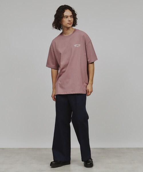 tk.TAKEO KIKUCHI（ティーケータケオキクチ）の「◆ロックバンドツアーTシャツ（Tシャツ/カットソー・メンズ・ホワイト/チャコールグレー/ライトパープル・04/03/02）」の21枚目の写真