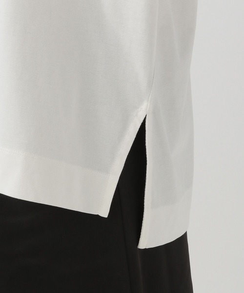 BAYFLOW（ベイフロー）の「[シワになりにくい]フォトプリントワイドＴ（Tシャツ/カットソー・レディース・オフホワイト/ピンク/グレイッシュベージュ・FREE）」の15枚目の写真