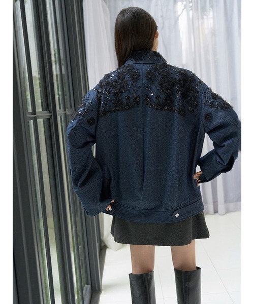 スナイデル　新品　エンブロイダリーブルゾン FREE スナイデル 新品 エンブロイダリーブルゾン FREE スナイデル