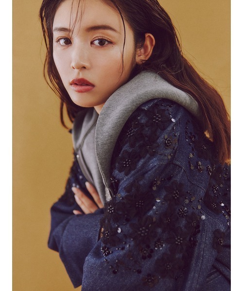 SNIDEL エンブロイダリーブルゾン SNIDEL エンブロイダリーブルゾン