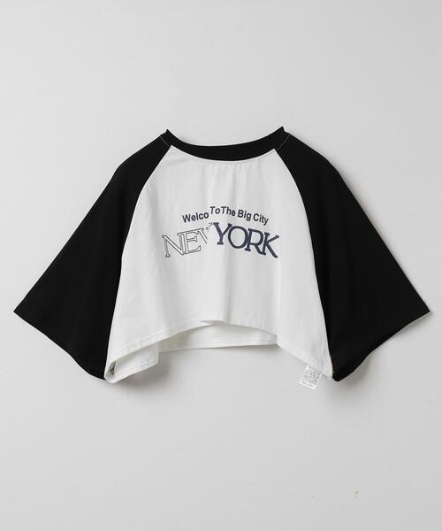 WOND(ウォンド)の「シティロゴラグランショートスリーブTシャツ(Tシャツ/カットソー・レディース・ブルー/ブラック・FREE)」の17枚目の写真