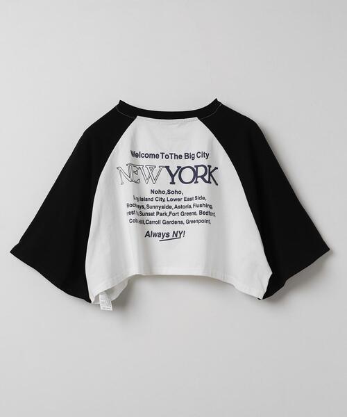 WOND(ウォンド)の「シティロゴラグランショートスリーブTシャツ(Tシャツ/カットソー・レディース・ブルー/ブラック・FREE)」の18枚目の写真