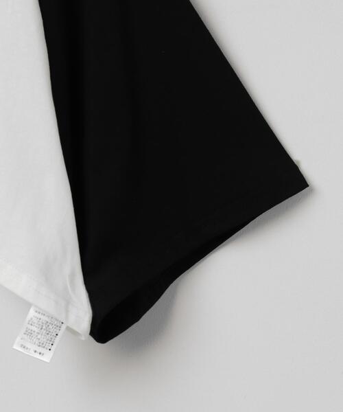 WOND(ウォンド)の「シティロゴラグランショートスリーブTシャツ(Tシャツ/カットソー・レディース・ブルー/ブラック・FREE)」の21枚目の写真