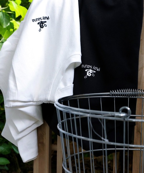 antiqua(アンティカ)の「ロゴ刺繍Tシャツ(Tシャツ/カットソー・レディース・ホワイト/ブラック・R/P)」の20枚目の写真