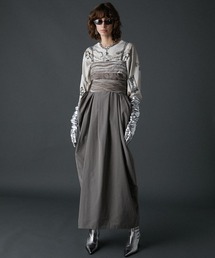 PRANK PROJECT | 【24AUTUMN PRE ORDER】ビッグボウマキシドレス / Big Bow Maxi Dress(ドレス)