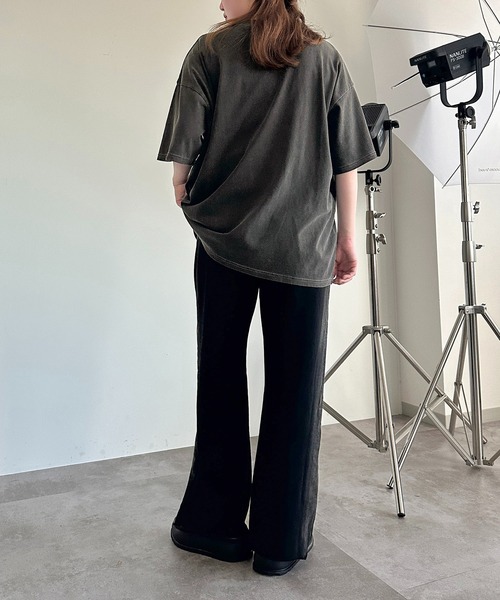 apres jour mignon(アプレジュールミニョン)の「ダメージスウェットパンツ【ZOZOTOWN限定アイテム】(スウェットパンツ・レディース・ブラック/グレー/パープル・X-LARGE/SMALL/MEDIUM)」の10枚目の写真