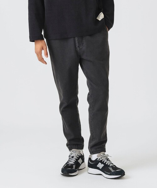 4色展開】スポーティ イージーパンツ（ストレッチ）（デニムパンツ