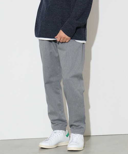 BEAMS HEART(ビームスハート)の「【ユニセックス】【4色展開】スポーティ イージーパンツ(ストレッチ)(デニムパンツ・メンズ・サックスブルー/チャコールグレー/インディゴブルー/グレー・MEDIUM/LARGE/SMALL)」の6枚目の写真