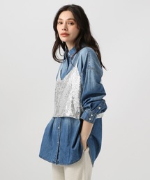 BAYFLOW | [レイヤードで旬顔に]スパンコールビスチェ(ベスト)