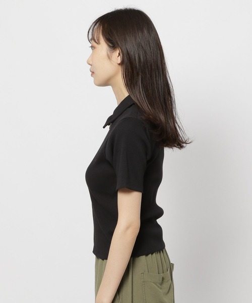 niko and...（ニコアンド）の「クロップドZIPリブカーディガン（カーディガン/ボレロ・レディース・ホワイト/グレー/ブラック・FREE）」の12枚目の写真