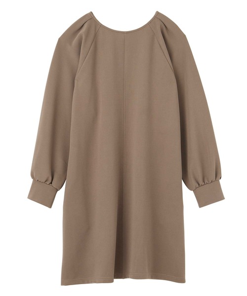 GeeRA（ジーラ）の「前後2WAYハーフジップミニワンピース（ワンピース・レディース・ブラック/アイボリー/モカ・MEDIUM/LARGE）」の18枚目の写真