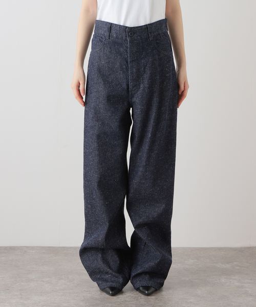 IENA LA BOUCLE(イエナラブークル)の「BASERANGE/ベースレンジ NAVALO パンツ(デニムパンツ・レディース・ブルー系その他・SMALL)」の3枚目の写真