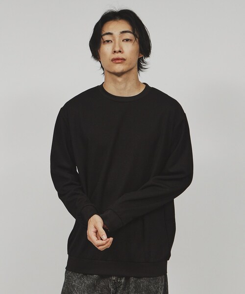 tk.TAKEO KIKUCHI（ティーケータケオキクチ）の「◆スマートカットソー（Tシャツ/カットソー・メンズ・ブラック/ホワイト/ネイビー・01/02/03）」の15枚目の写真