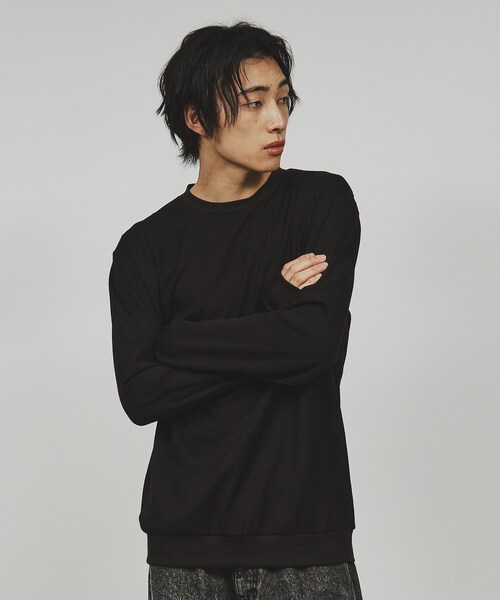 tk.TAKEO KIKUCHI（ティーケータケオキクチ）の「◆スマートカットソー（Tシャツ/カットソー・メンズ・ブラック/ホワイト/ネイビー・01/02/03）」の16枚目の写真