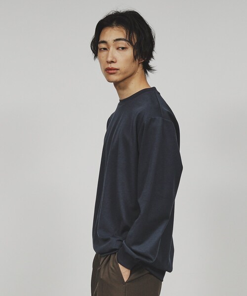 tk.TAKEO KIKUCHI（ティーケータケオキクチ）の「◆スマートカットソー（Tシャツ/カットソー・メンズ・ブラック/ホワイト/ネイビー・01/02/03）」の20枚目の写真