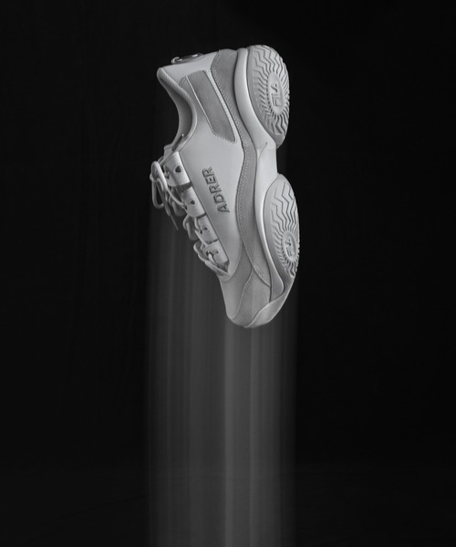 ADRER（アドラー）の「【コラボ】フィラ × アドラー プロヴィナンス / FILA X ADRER PROVENANCE（スニーカー・メンズ・ブラック/オフホワイト・23.0cm/24.0cm/25.0cm/26.0cm/27.0cm/28.0cm/29.0cm）」の9枚目の写真