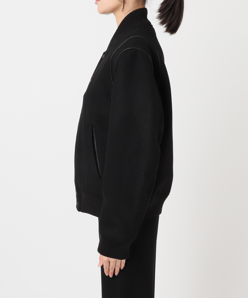 AP STUDIO(エーピーストゥディオ)の「【DUNST/ダンスト】スタジアムジャンバー(スタジャン・レディース・ブラック・FREE)」の15枚目の写真